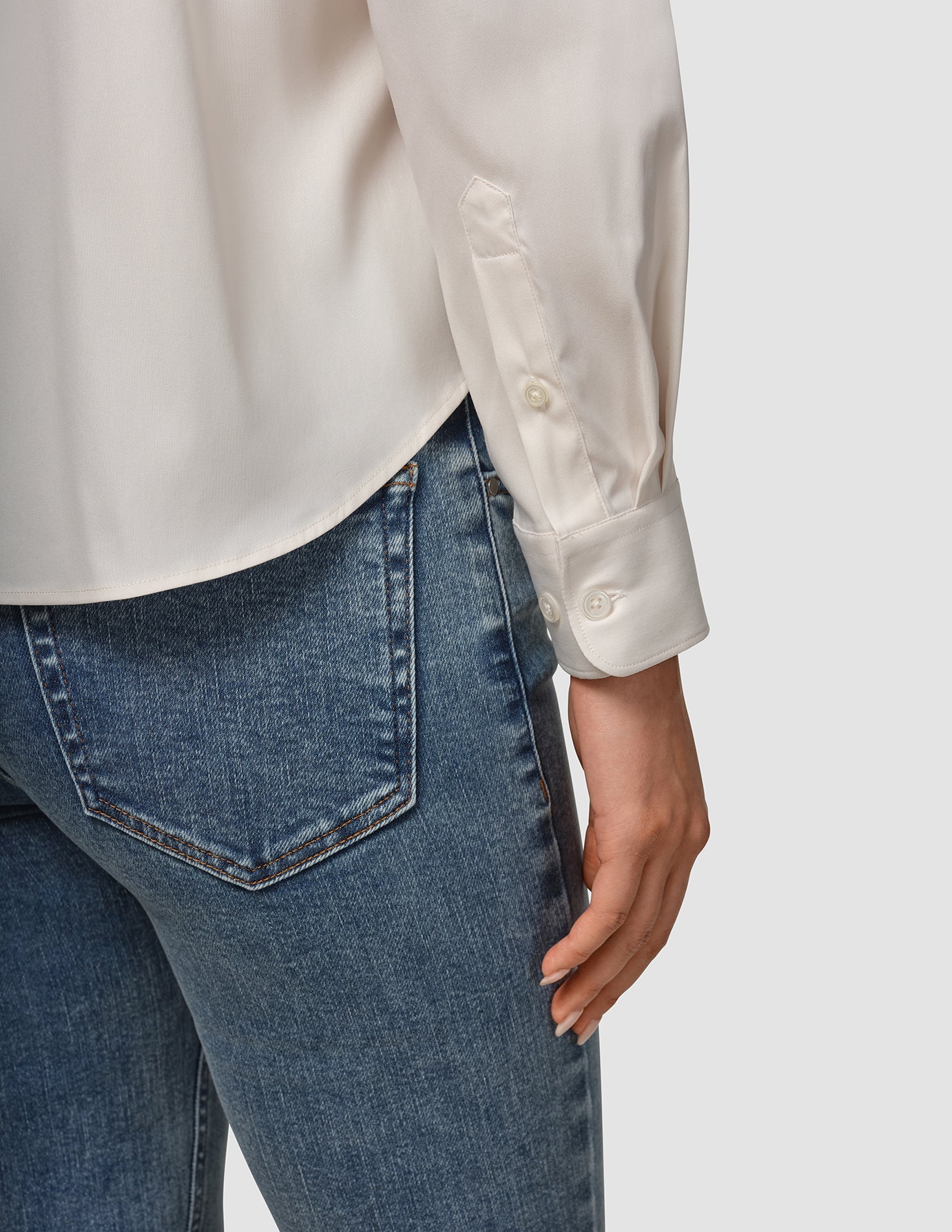 Oxford Shirt White Orchid Regular